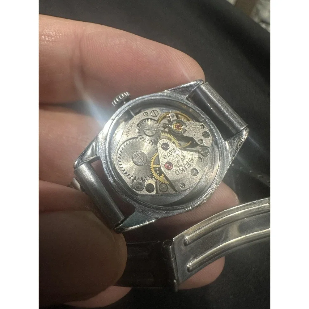VTG 1960s Seiko Calendial Kooilseiko Wind Up 2107-0140 Ladies Watch 22mm -Repair